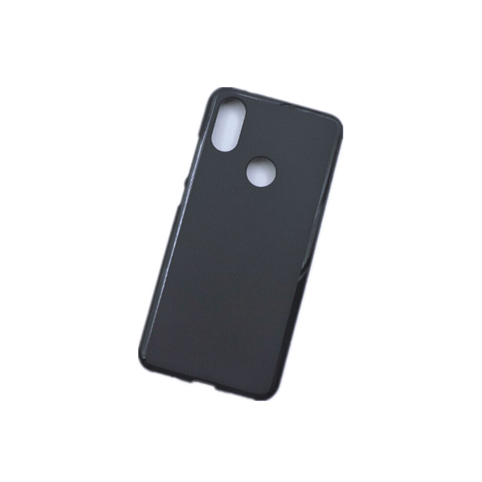 8Pcs Matte Shockproof Soft Tpu Back Cover Protective Case For Xiaomi Mi A2 / Mi 6X Color Black 7082497861664