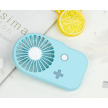 Kreativer tragbarer Mini-Ventilator für Spielkonsolen, wiederaufladbar, tragbar, Handventilator zum Aufhängen am Hals, Weiß