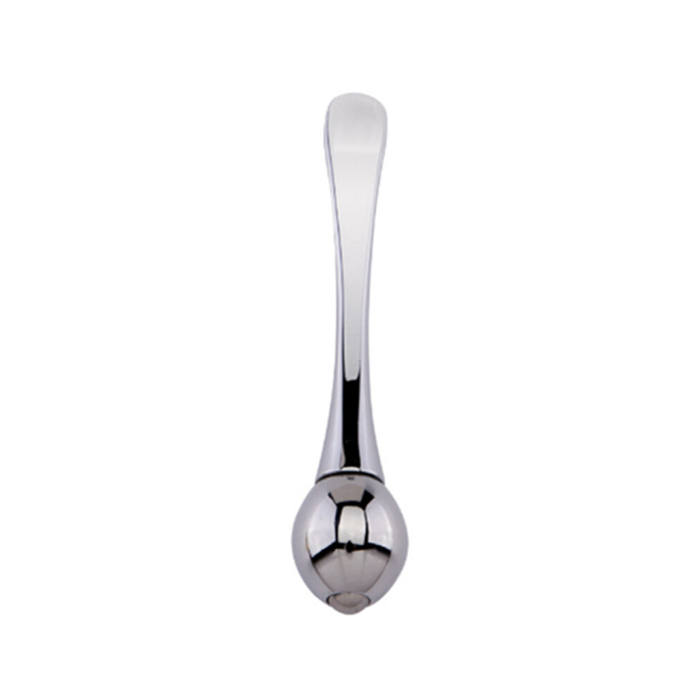 Cream/Silver 3Pcs Eye Massager Roller Eye Stick Massage Eye Massager Scoop Makeup Beauty Eye Apparatus