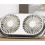 Creative Bean Double Head Desktop Fan Creative Multifunction Desktop Fan Office Mini USB Small Fan-White 2