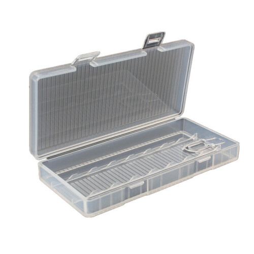 2PCS AA Battery Holder Organizer Portable Hard Plastic Case Storage Box