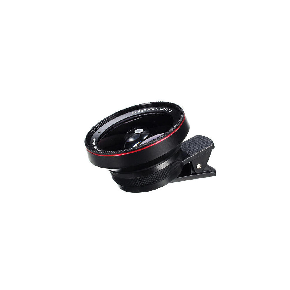 Lq-025 2-In-1 Lens Kit 0.6X Wide Angle+15X Macro Camera Lens With Universal Clip 7082497869295