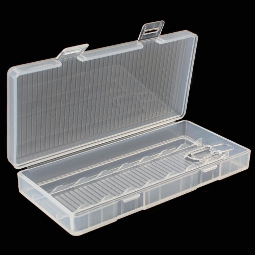 2PCS AA Battery Holder Organizer Portable Hard Plastic Case Storage Box 1