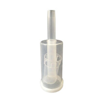 2Pcs Plastic Durable Air-lock Homebrew Exhaust Valve with Cap Beer Fermentation Wine Making Twin Bubble Grommet Airlocks