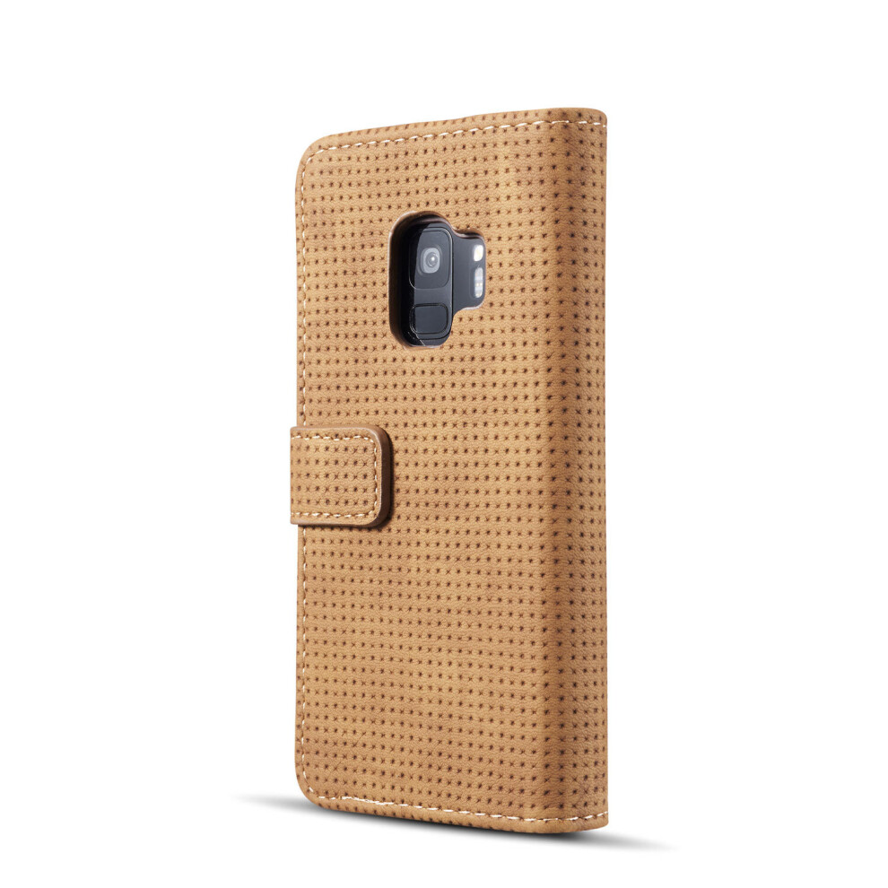 Mesh Heat Dissipation Wallet Kickstand Protective Case For Samsung Galaxy S9 7082497857230