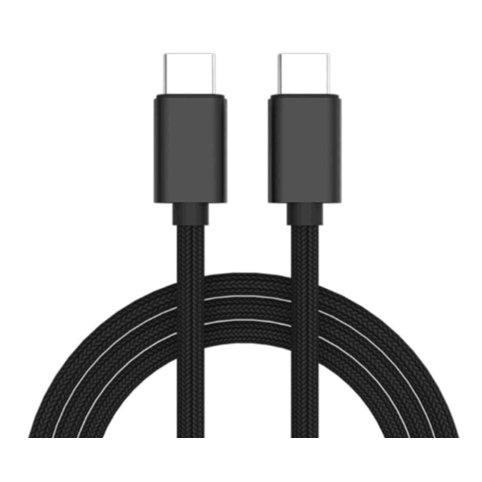 60W Double-Headed Type-C To Type-C Pd Fast Charge Cable Usb C Data Cable Male To Male Cable Type C Male To Type C Female 0.6M 3321831256709