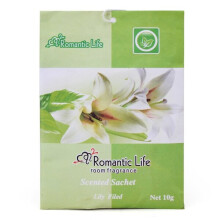 10PCS Natural Wardrobe Dehumidification Aromatherapy Sachet Bags LILY CENT