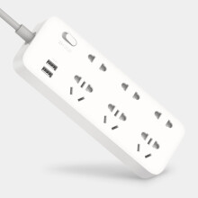 6AC Socket + 2 USB Output Power Strip 18W Fast Charge Power Socket USB Charger for iPhone X XR Xiaomi Huawei