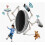 bluetooth 4.0 Anti Lost Alarm Keys Chain Finder For iOS Device 5