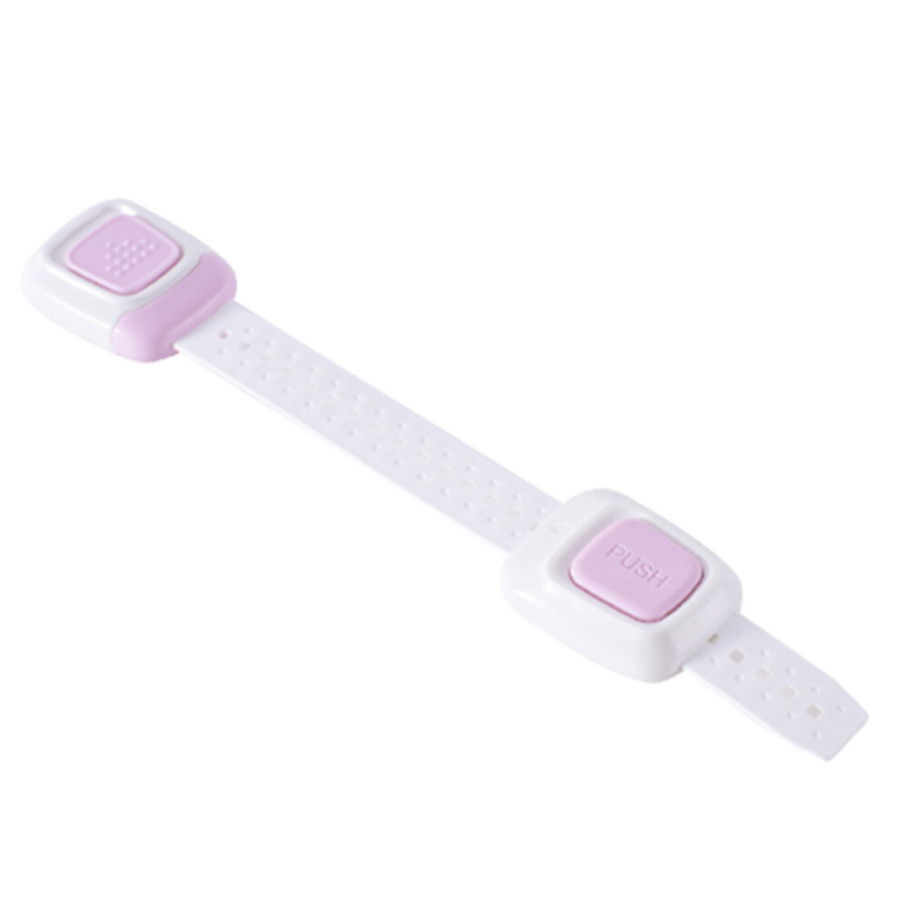 6Pcs Child Safety Lock Drawer Lock Refrigerator Lock Double Safety Adjustable Long Lock Multifunctional Drawer Lock Dark