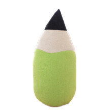 Creative Pencil Shape Pillow Seat Cushion Colorful Kawaii Cartoon Stuffed Plush Toy Novel Festival Gift GREEN COLOR