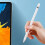 Bakeey Active Capacitive Touch Screen Stylus Pen for iOS Android Devices for iPhone for iPad for Samsung WHITE COLOR 4