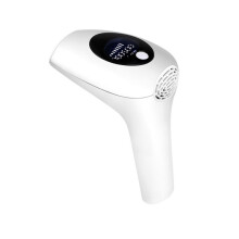Home Flash Haarentferner Schmerzloser Haarentferner Dual-Mode-Licht 8 Stufen Einstellbares Haarentfernungsinstrument-Weiß