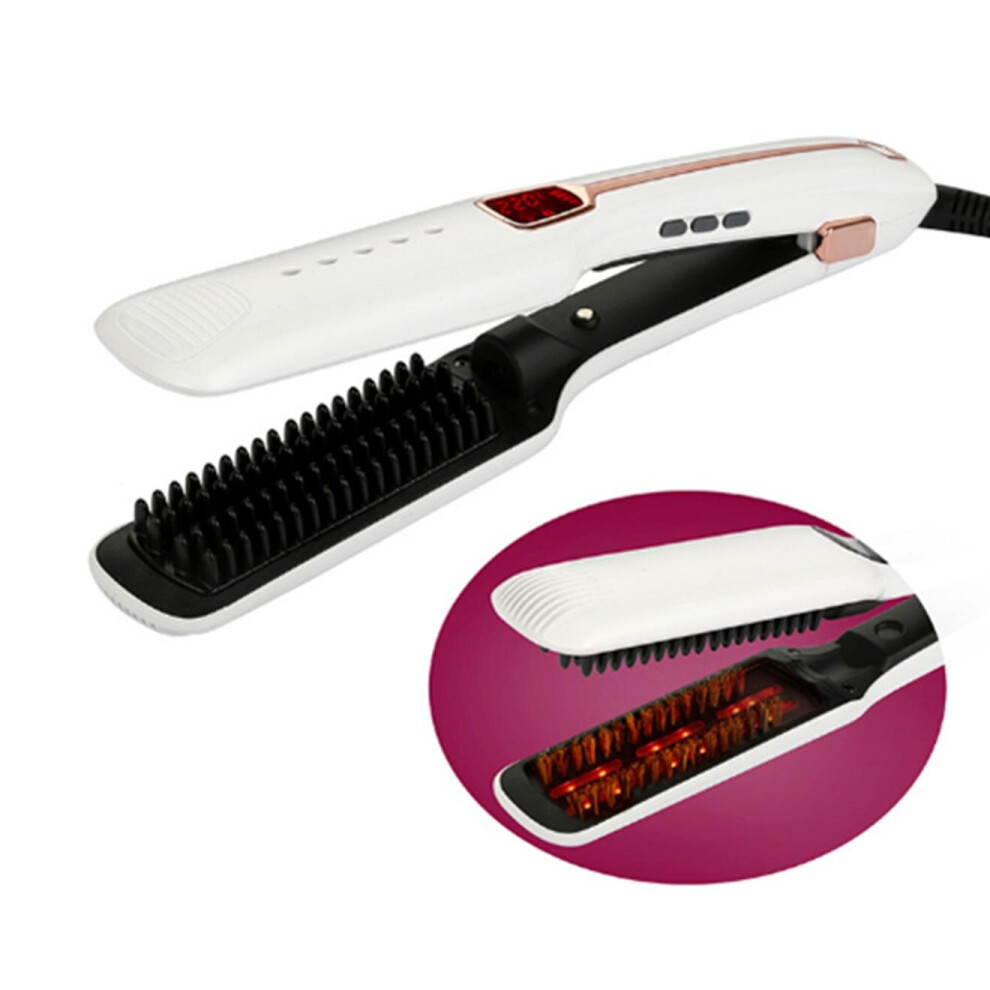 Multifunctional Negative Ion Infrared Spray Steam Straight Hair CombStraight Hair Straightener Curler