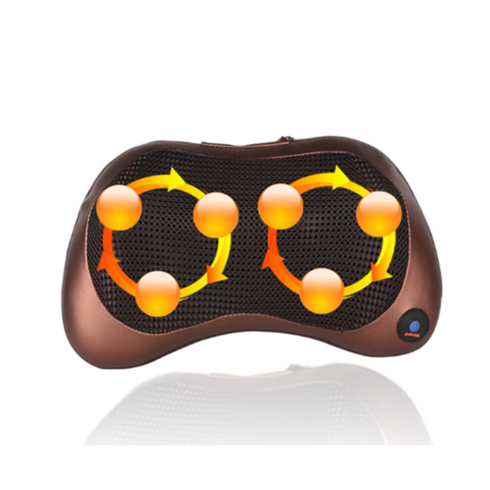 Shiatsu Back and Neck Massager Kneading Massage Pillow with Heat for Shoulders Lower Back Calf  Use at Home-6