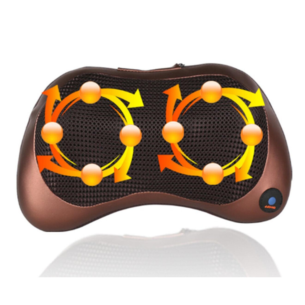 Shiatsu Back and Neck Massager Kneading Massage Pillow with Heat for Shoulders Lower Back Calf  Use at Home-8