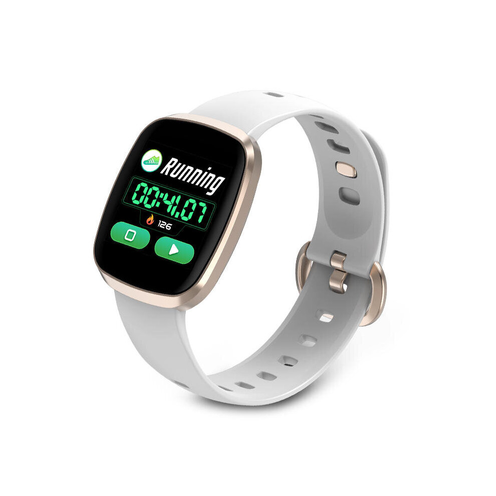 Gt103 Full Touch 2.5D Screen Ultra-Thin Dial Case Hr Blood Pressure Oxygen Monitor Smart Watch White Color White,Multicoloured 7082497868311