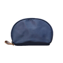 2PCS BX-112 Waterproof Travel Wash Cosmetic Bag Shell Pouch Storage Bag Mesh Organizer DARKBLUE COLOR