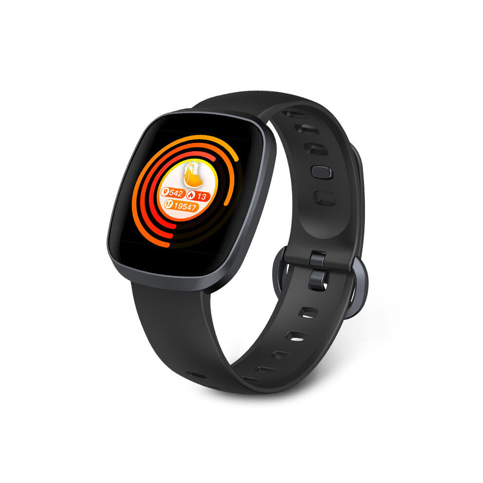 Gt103 Full Touch 2.5D Screen Ultra-Thin Dial Case Hr Blood Pressure Oxygen Monitor Smart Watch Black Color Black,Multicoloured 7082497868304