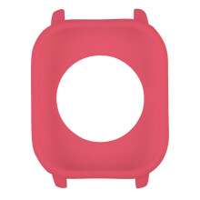 2PCS Silicone Watch Case Cover Watch Cover Protector for AMAZFIT GTS PINK COLOR