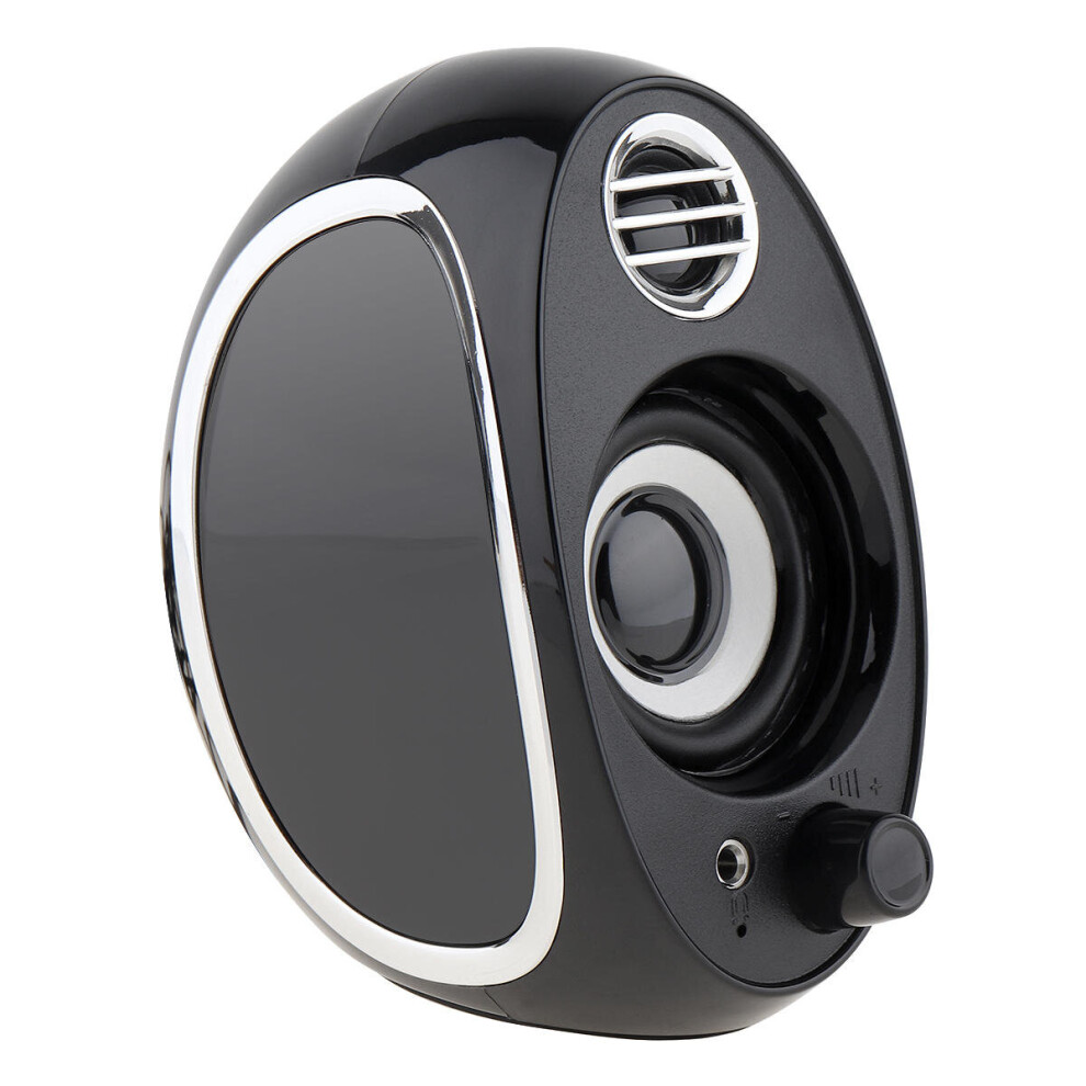 Dx18 Full Range 2.0 Subwoofer Portable Computer Speakers Mini Bass Pc Speaker Portable Music Dj Usb Soundar For Laptop Phone Tv Black 7082497866522