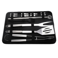 Professionelles Grillzubehör-Set für das Kochen im Freien, 16-teilig