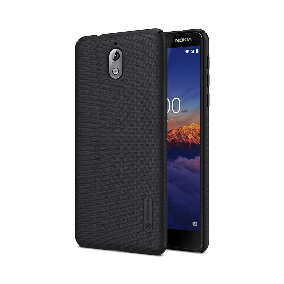 Frosted Shield Pc Hard Back Protective Case For Nokia 3.1 / Nokia 3 Color Black 7082497857216