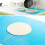 2PCS  Rolling Cut Mat Pad Cake Dough Liner Home Bakeware Baking Oven Mat Baking Mat BLUE COLOR 3