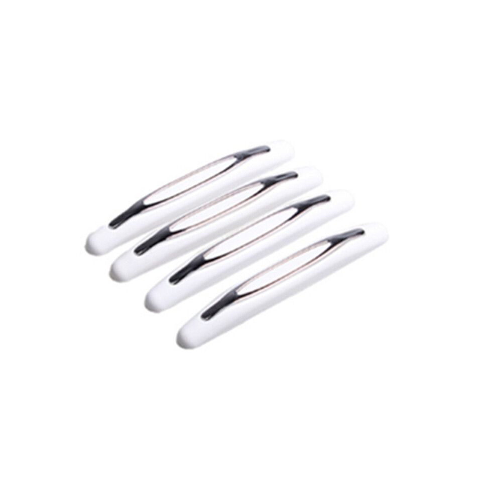 4Pcs Universal Door Anti-Collision Strip Car Door Anti-Collision Strip Anti-Collision Sticker Anti-Scratch Strip- White 3321831264223