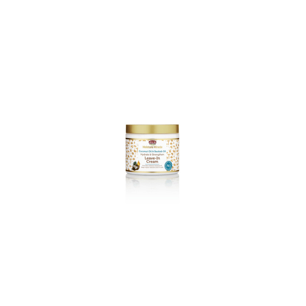African Pride Moisture Miracle Hydrate & Strengthen Leave-in Cream 425g