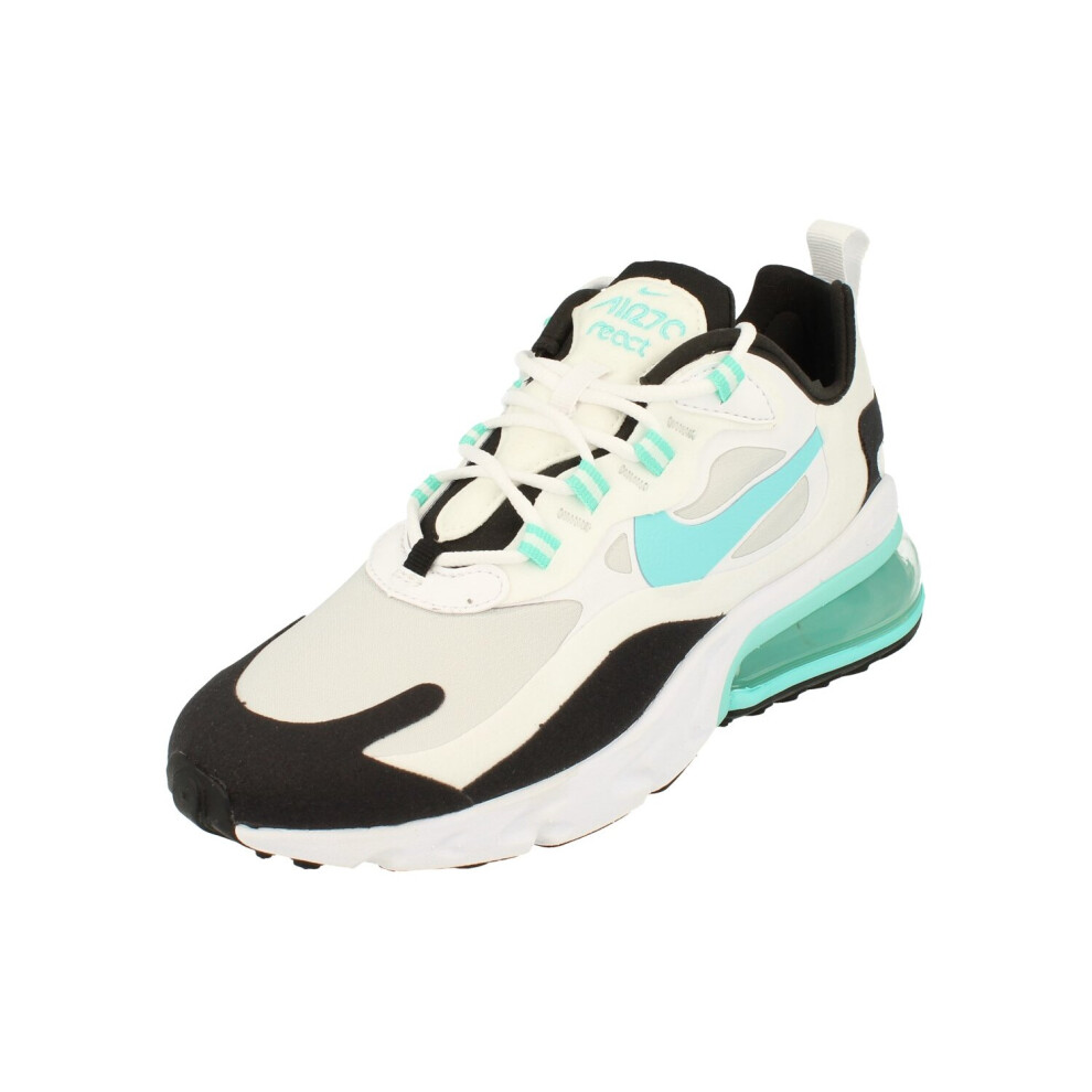 Nike (4) Air Max 270 React Womens Running Trainers Cj0619 Sneakers Shoes