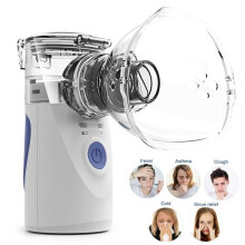Atomiseur ultrasonique portable - petit nébuliseur, inhalateur de poche pour l’asthme et humidificateur