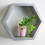 Spot On Dealz Hexagon Floating Box Shelf Bookcases, Shelving & Storage G-0319 1