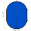 Green/Blue Pop Up Folding Background with 10 inch Ring Light 2