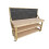 (6ft, Standard Legs) Wooden MDF Top Workbench With Pegboard And Double Shelf 5