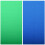 Green / Blue Pop Up Background with 10 Inch Ring Light and Stand 8