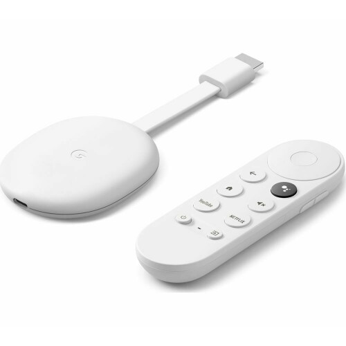 Google Google Chromecast (2020) Snow White With Voice Remote