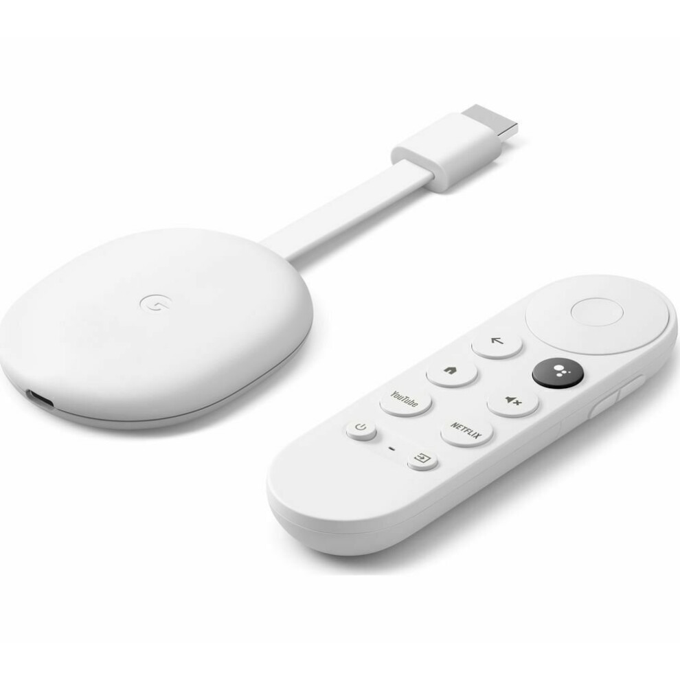 Google Chromecast (2020) Snow White With Voice Remote