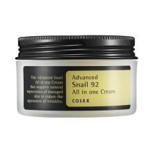 Creme hidratante - Cosrx - ADVANCED SNAIL 92 - 100 g - Todos os tipos de pele - Textura creme