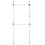 Direct Online Houseware Telescopic 2-Tier Wardrobe Organiser | Hanging Clothes Rail 1