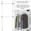 Direct Online Houseware Telescopic 2-Tier Wardrobe Organiser | Hanging Clothes Rail 6