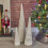 URBN Living (Silver with Glitter, 60cm) Christmas Tree Cones | LED Light Up Decoration 6