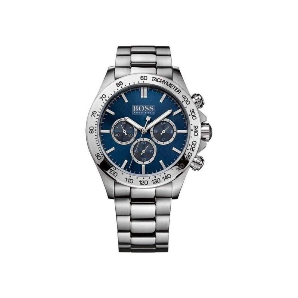 Hugo boss men's ikon chronograph deals watch