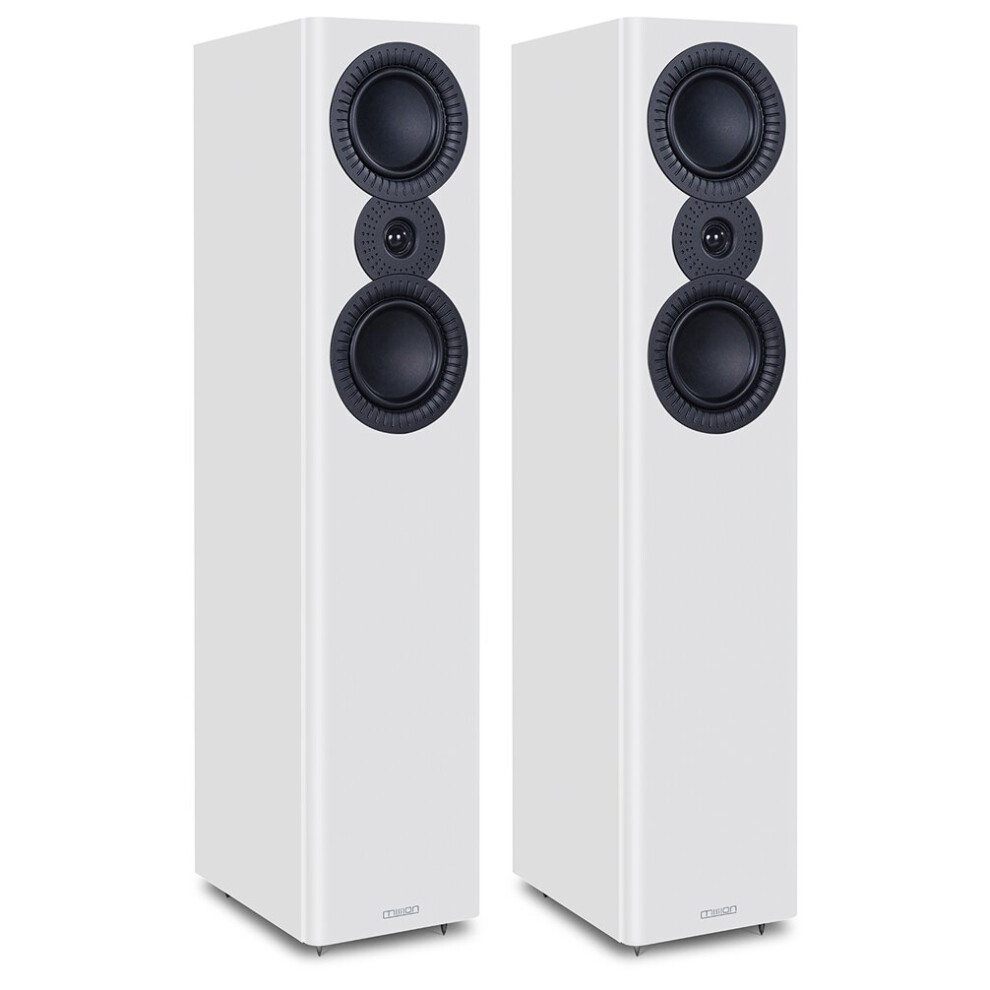 (White) Mission Lx-4 Mkii Floorstanding Speakers (Pair) White 6972650923890