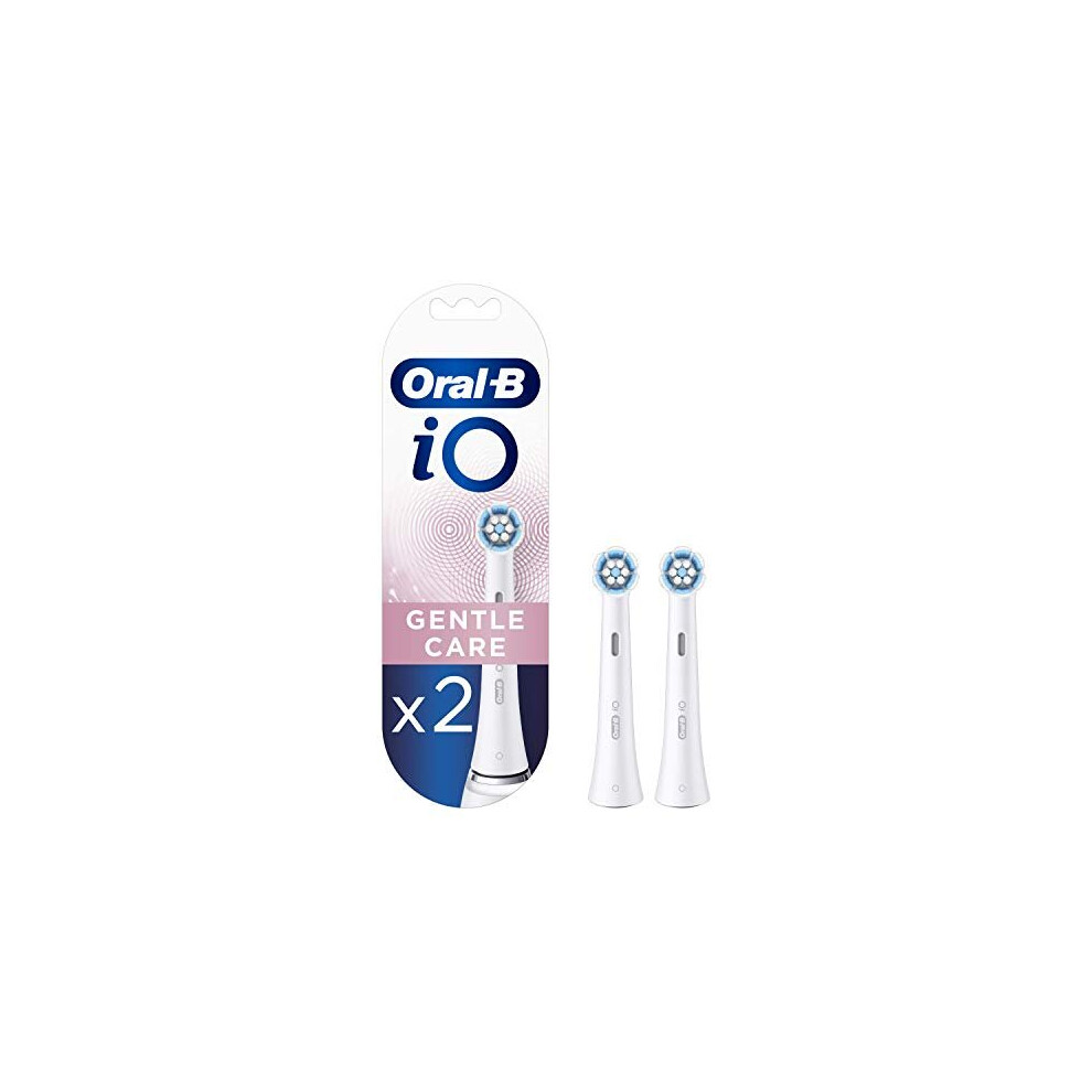 Oral-B iO Gentle Care Toothbrush Heads, Pack of 2 Counts