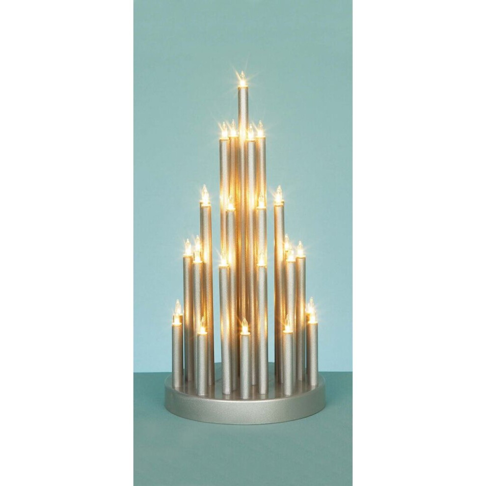 Premier 33 Light Silver Candlebridge 33cm - LI111317