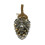 Kaemingk Micro LED Pinecone Rope Smokey/Warm White [9485695] 1