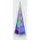 Premier Premier Holographic Pyramid Silver Frame 45cm Multi Coloured [LV192140M] 1