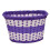 Oxford Junior Woven Basket - Lilac 1