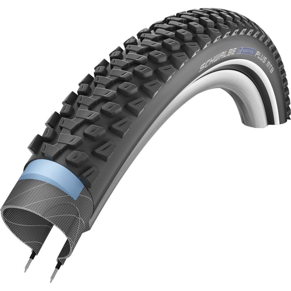 Schwalbe: Marathon Plus MTB -  Black Reflective - 29 2.25